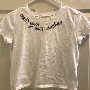 Hollister small cropped top